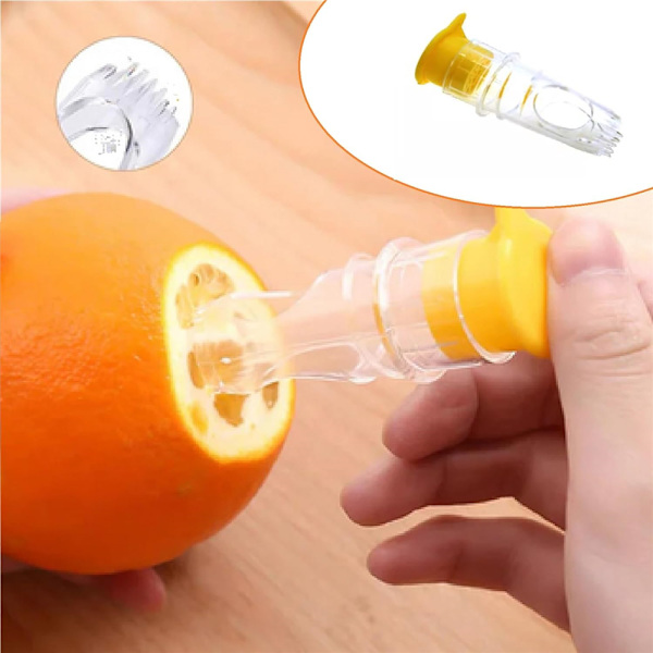 Bærbar citron- og limepresser, appelsin citrus tud (1 stk)