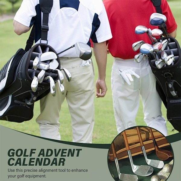 Julekalender til golfspillere, Golf Julekalendere, Jule Nedtællingskalender