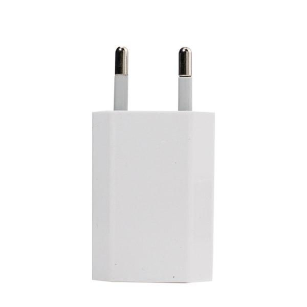 USB power från 230v till 5v USB typ A Ho 1a, 5w kompatibel med Iphone White