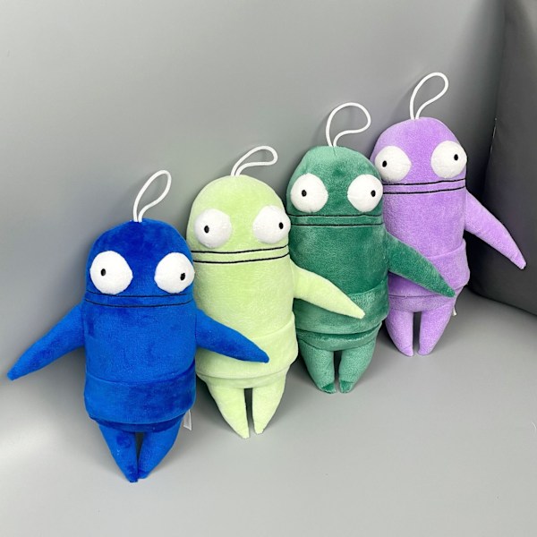 Semibots Plyschdocka Fyllda Videospel Robot Plyschleksak Tecknad Leksak 22cm Dark Blue
