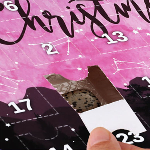2023 Julekalender med 24 dager Naturlig Stein Blindboks