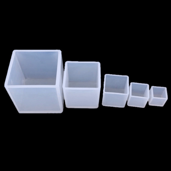 Kub Resin Form Ornament Resin Kristall Fyrkantig Form Användbar 20*20*20mm