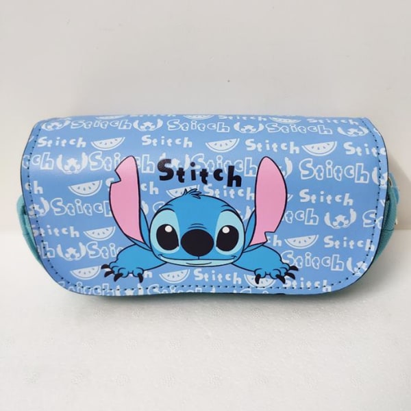 Lilo-Stitch Pencil Bags Anime Student Paper Bag Makeup Case F