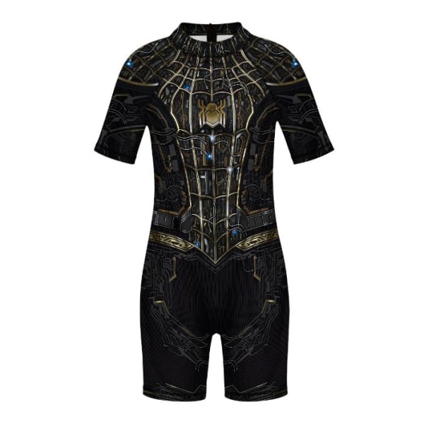 Barn Pojkar Superhjälte Baddräkt Surfdräkt Hel Baddräkt Sommar Baddräkt Strandkläder A XL