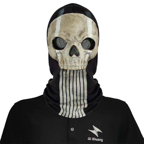 Menneske Skelet Maske Kostume Halloween Jul Cosplay Rekvisit A