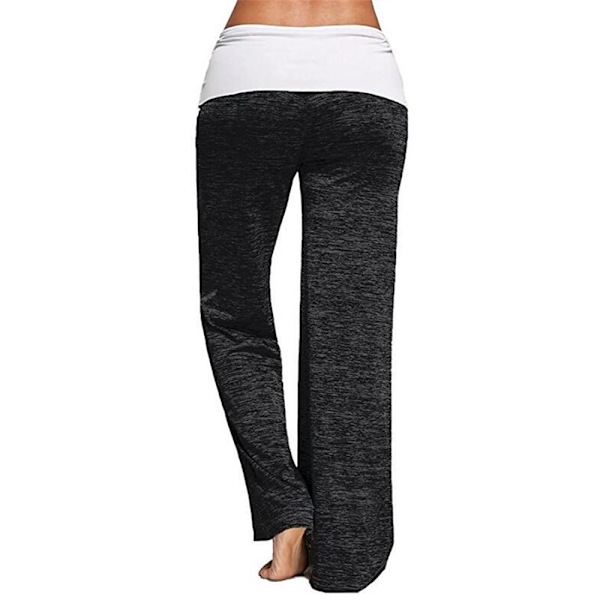 Dam Pyjamasbyxor Loungebyxor Nattbyxor black S