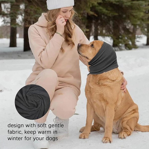 Lemmikkikoiran Snood Huppari Kylpyyn Trimmaus Niska Korvien Suojaus grey M