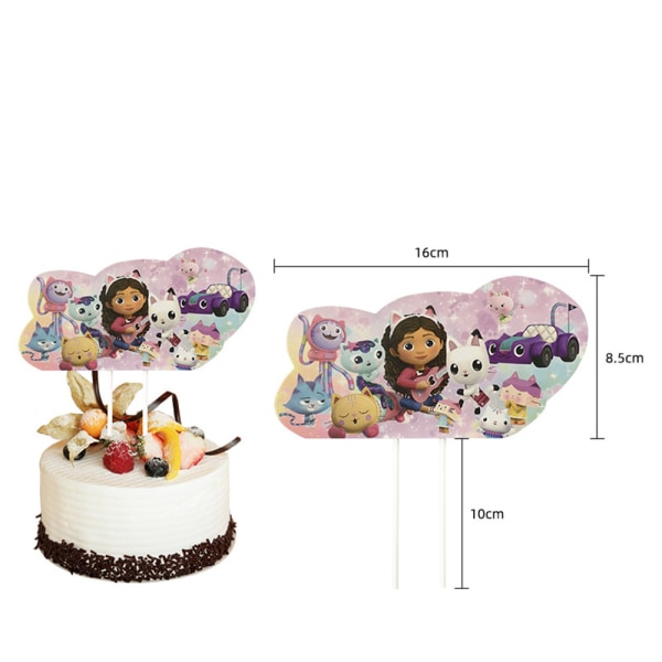 Gaby Doll Birthday Party Supplies Banner Cake Topper Ballonger