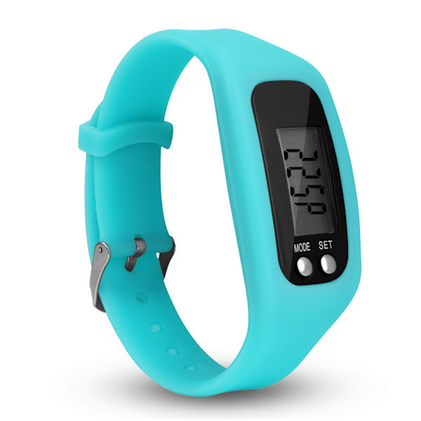 Aikuisten Lasten Askelmäärän Aktiivisuusranneke Fitness Urheilukello green 25*4*1.5cm