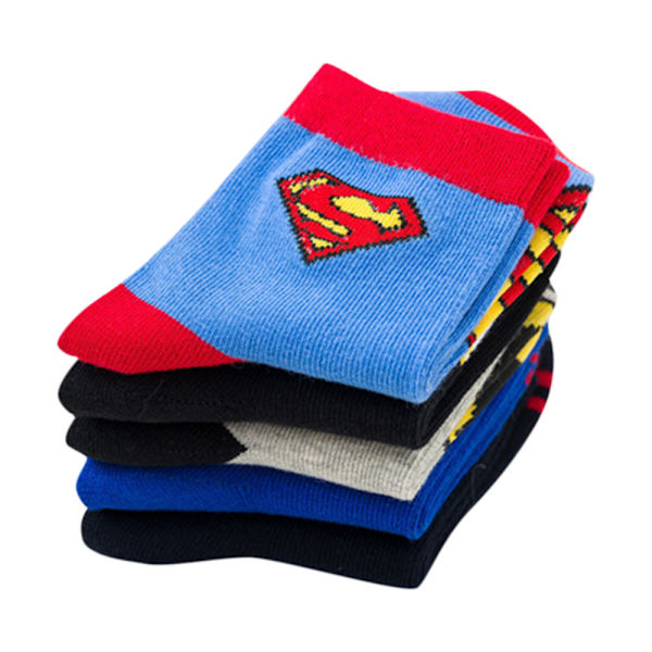 Söpö Super Hero Sarjakuva Animoitu Vauvan Sukka Lasten Sukkia 0V-5V Random M