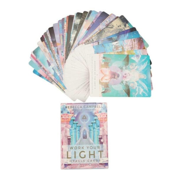 Tarotkortdäck Arbetsljus Oracle-kort 44 ark tarotkort