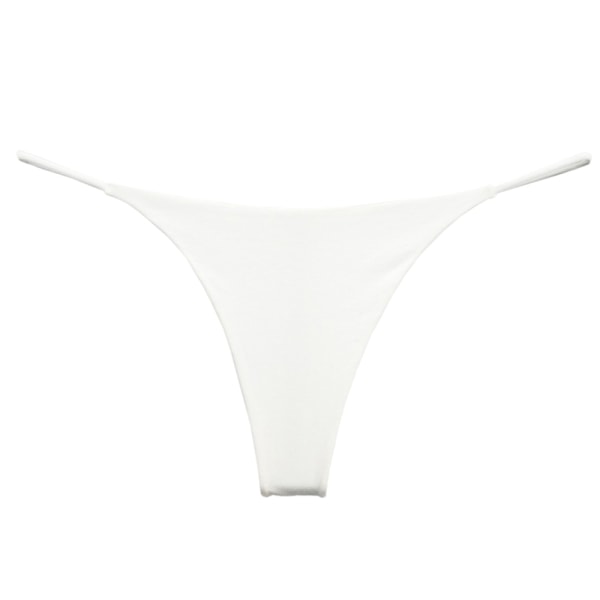 Kvinnor Underkläder Micro G-string Underbyxor Bikini Underkläder White S