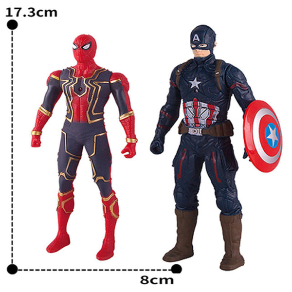Marvel Avengers Spider-man Actionfigurer Leksaker Barn Fans Presenter 1
