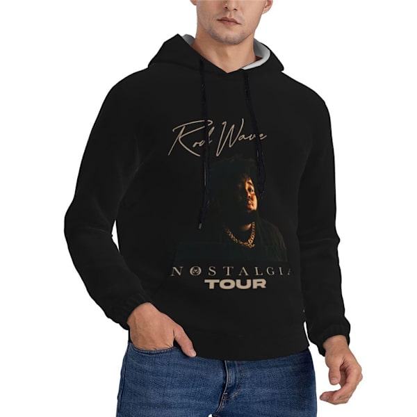 Rod Wave Nostalgia Hip Hop Musikk Hettegenser Menn Kvinner Genser Pullover Jumper Casual Topper S
