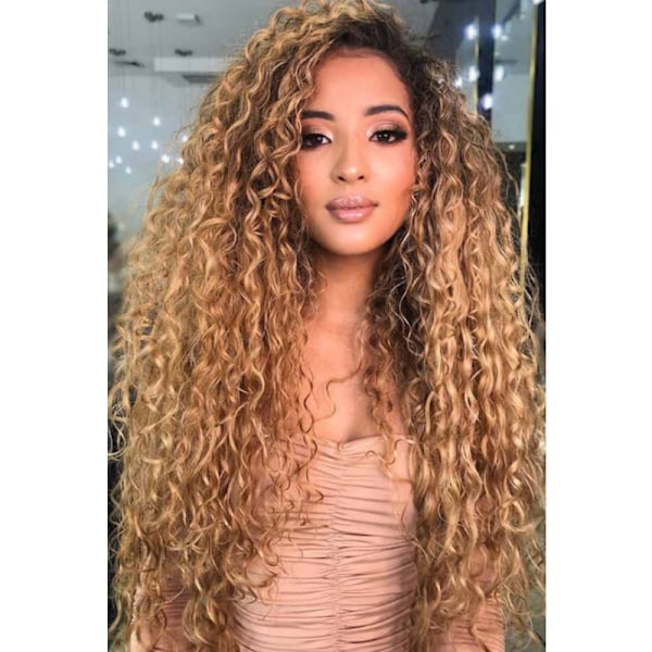Ombre lockigt gradient peruker Gradient