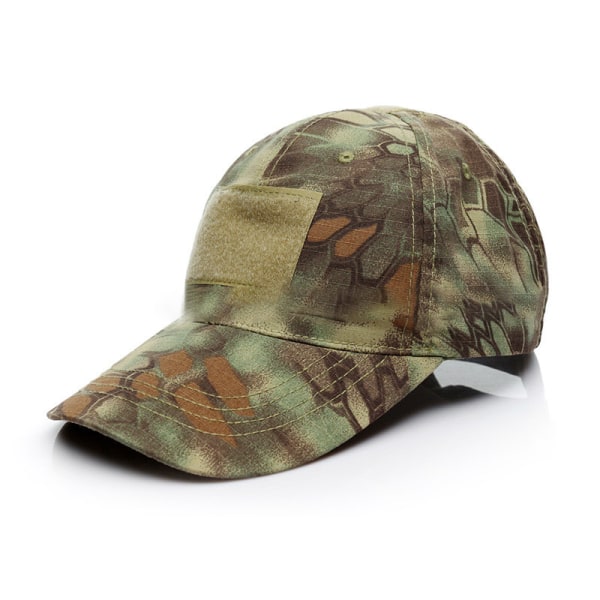 Män Camo Taktisk Operator Basebollkeps Utomhus Solkeps Army Green - Python Print
