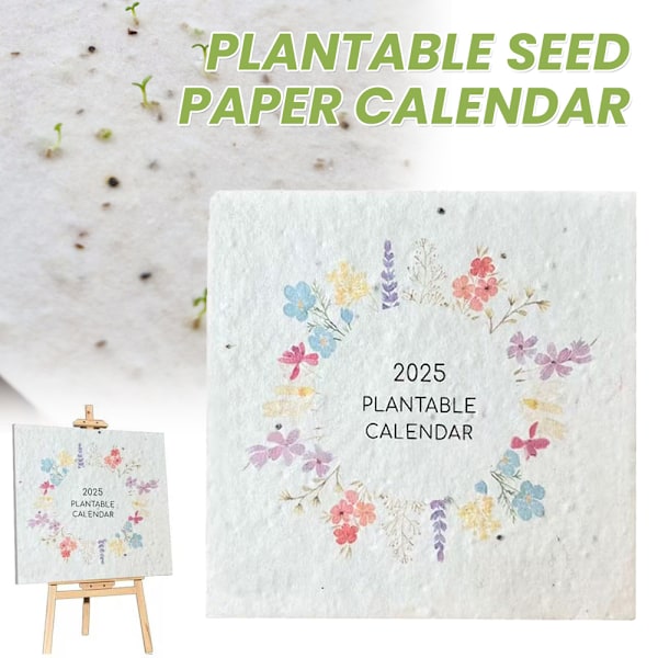 2025 Plantekalender Moderne Grøn Plantekalender Planlægning Af 2025 Blomsterkalender til Plantning i Bæltet Vil Vare 12 Måneder