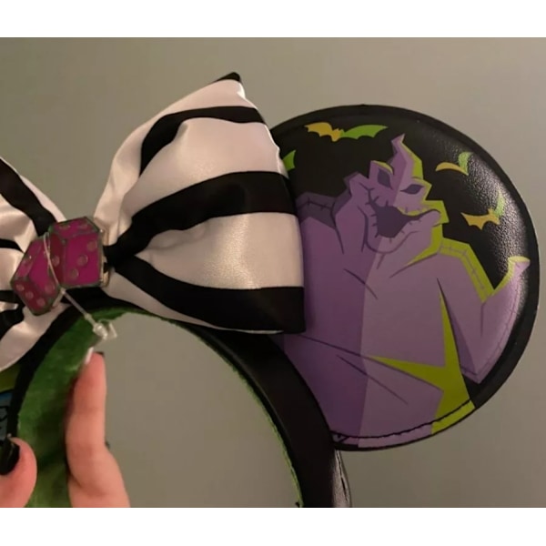 Disney Park 2022 Ører Oogie Boogie Bash Kollektion Selvlysende Hårbøjle