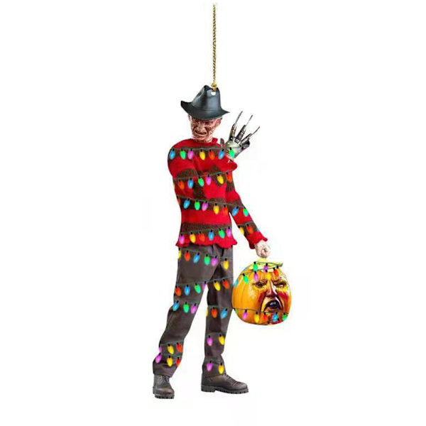 Halloween DIY-set med LED-ljus för att skapa en skräckfilmskaraktär B