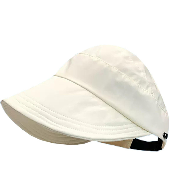 Storbrättad UV-skydd för kvinnor Tom toppsolhatt, hattar med bred brätt utomhus Beige