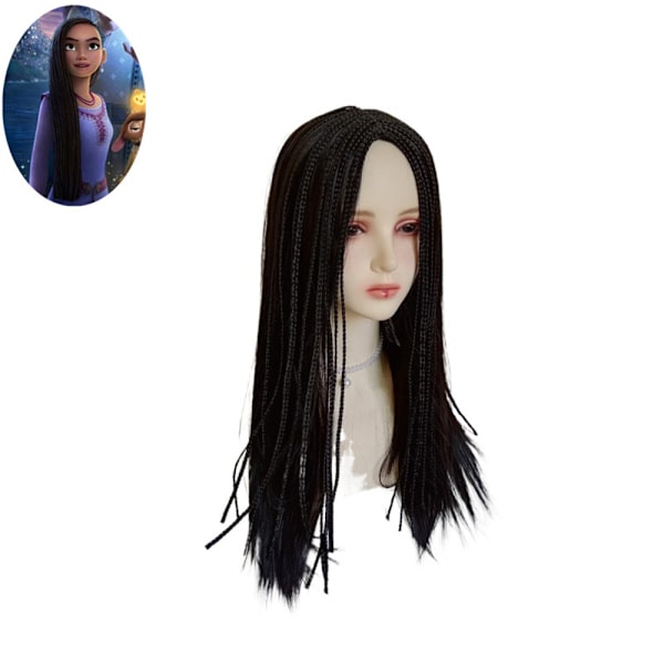 Jenter Wish Asha Cosplay Parykk Julebord Parykker Fancy Gave