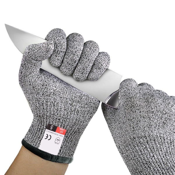 Köp 1-par slitstarka arbetare handskar handvård Grey L | Fyndiq