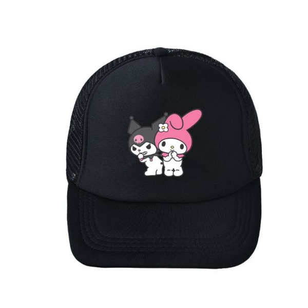 Hatt för Män och Kvinnor Kuromi Sommar Solhatt Utomhus Solhatt Basebollkeps Andningsbar Meshkeps C