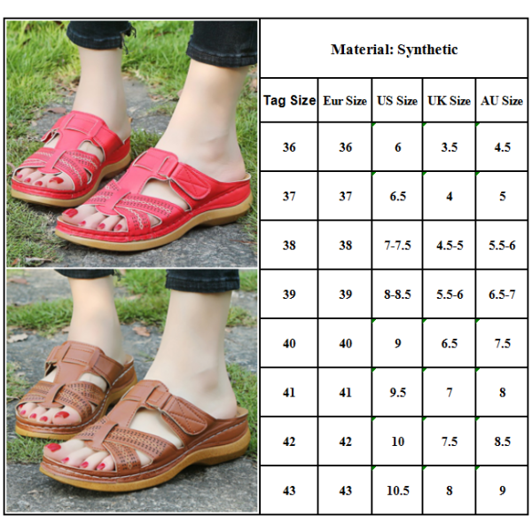 Ortopediska sandaler för kvinnor Sköna halkfri 4a89 | Fyndiq