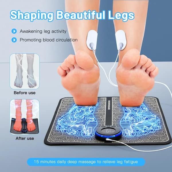 Smart EMS Massagemåtte med Kontrol