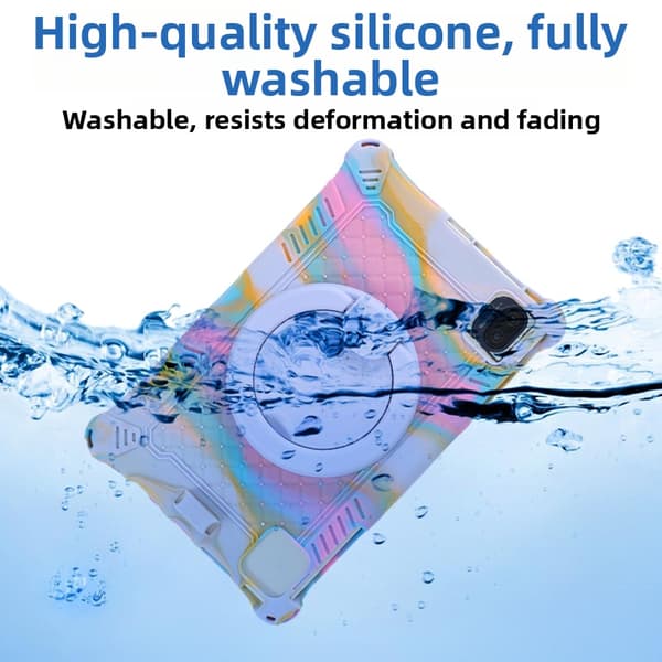 Silikonskyddsfodral för TCL TAB 8 8-tum Iridescent Deep Blue