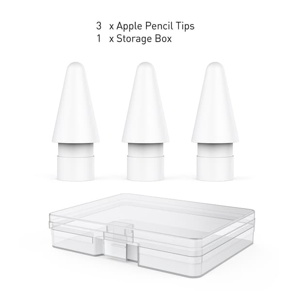 Pennespidser til Apple Pencil 1/2 Pink