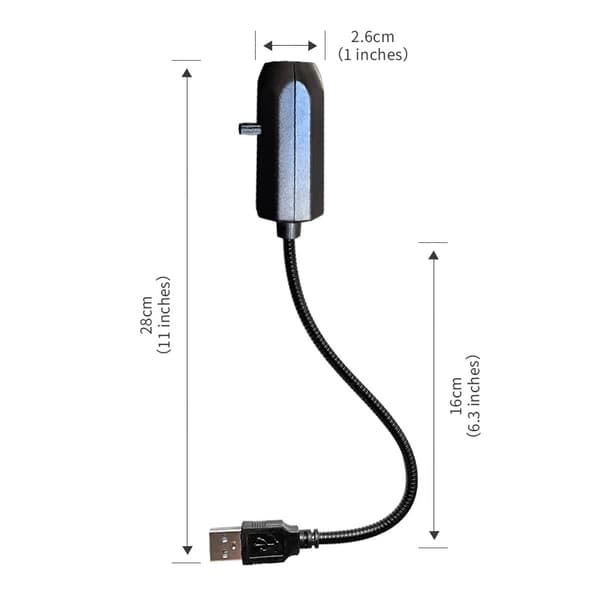Jul Takprojektor Liten Nattlampe 2 i 1 Mini Svart 5 Disker