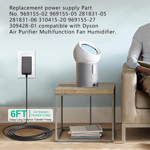 Laddare för Dyson BP01 TP04 DP04 PH02