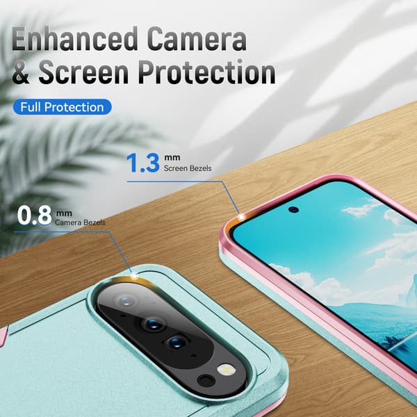 Stødsikkert cover til Google Pixel 11 Pro Rose Red