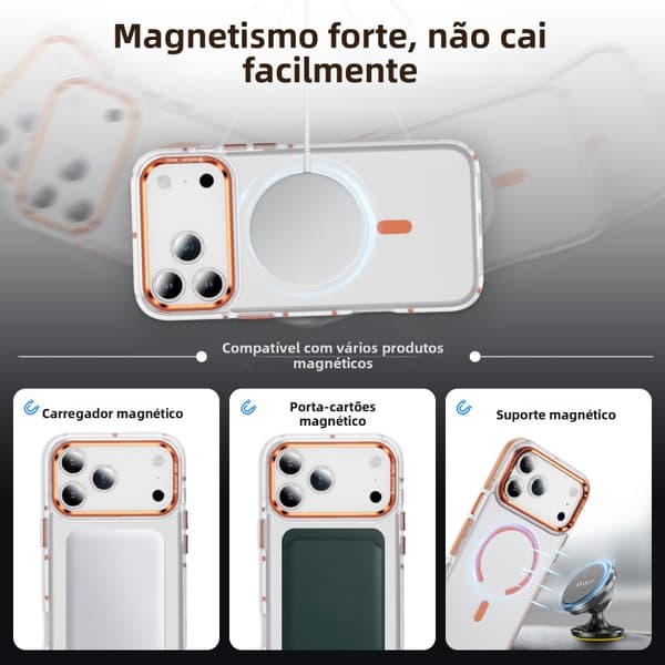 Magsafe-deksel til iPhone 17 Pro, forsterket modell