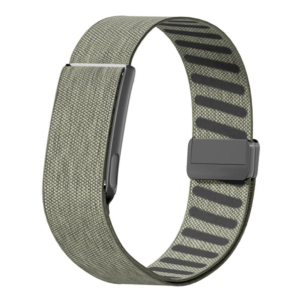 Magnetiskt elastiskt nylonarmband för Amazfit Helio Strap Gray-green