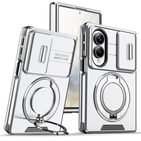 Magnetisk beskyttelsesdeksel til Samsung Galaxy Z Fold 8, fallbeskyttelse White