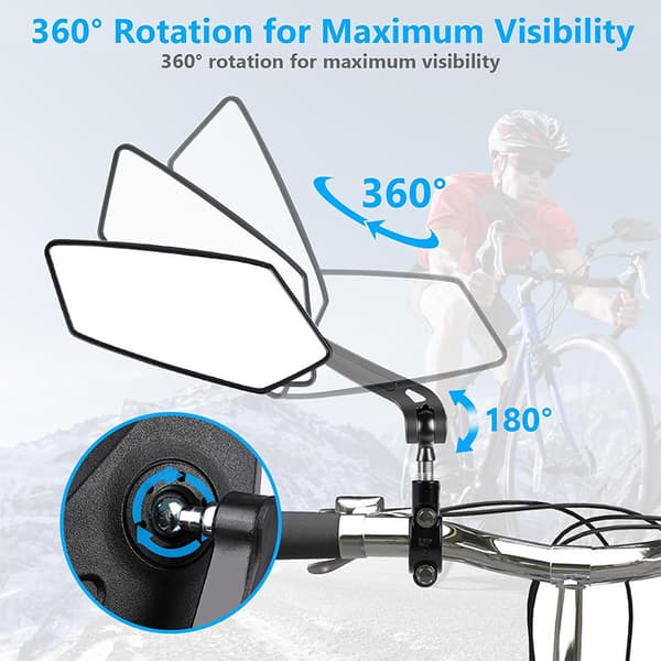 360° säädettävä HD MTB-taustapeili