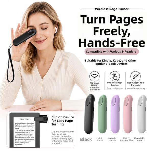 Fjernkontroll for Kobo sidevending Purple