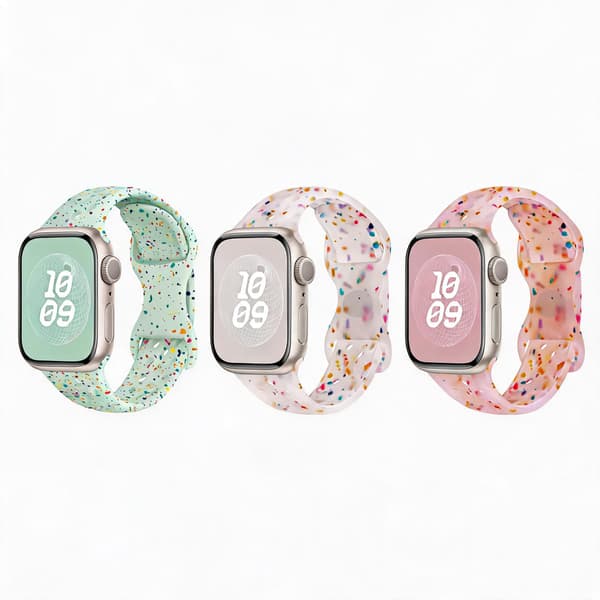Silikonrem til Apple Watch Ultra 4 49mm (3-pakning)