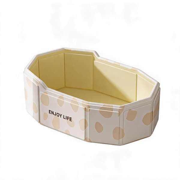 Sammenklappelig pool 75x45x23cm, babypool til hunde White