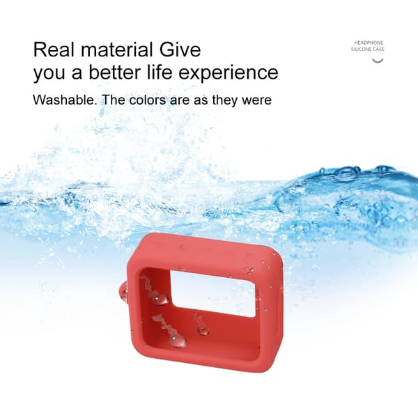 Silikonfodral för JBL Go 2 Essential (Högtalare ingår ej) Red