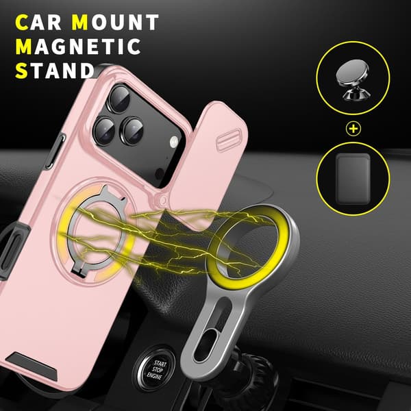 Beskyttelsesdeksel for iPhone 17 Pro Pink