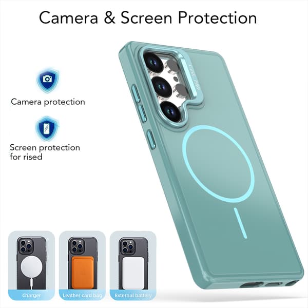 Magnetiskt skyddsfodral för Samsung Galaxy A57 Gold