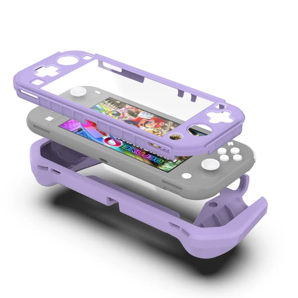 Etui og skjermbeskytter for Switch Lite Purple