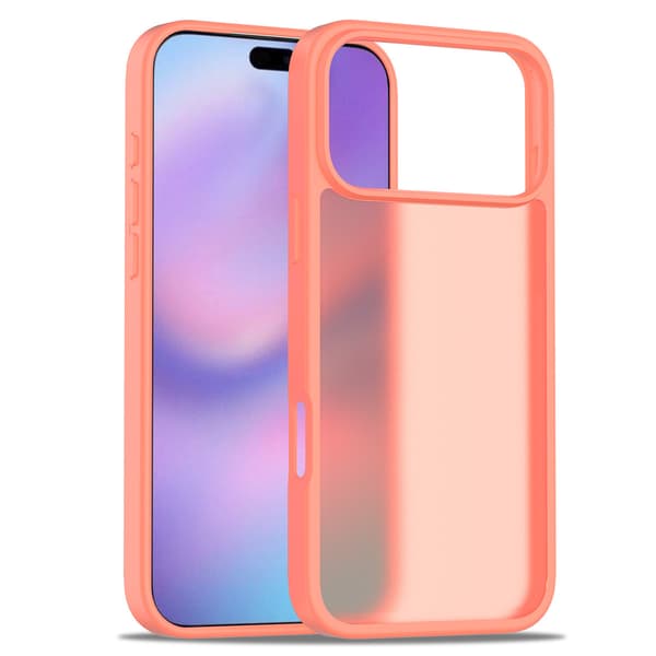 Beskyttelsesdeksel for iPhone 17 Pro Max, fallsikkert Orange