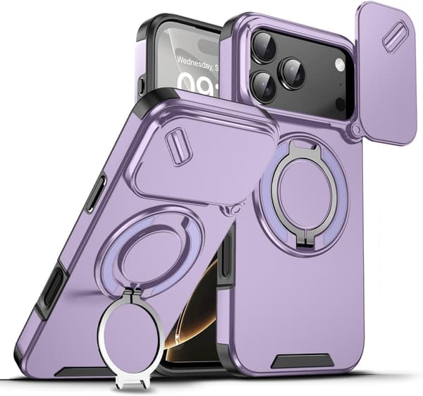 Beskyttelsesdeksel for iPhone 17 Pro Purple