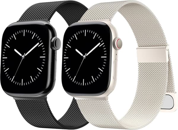 Milanese Loop for APPLE Watch Ultra 4 49mm (2-pakning) Color 2