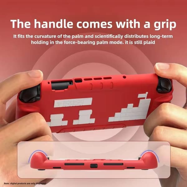 Kotelo ja näytönsuoja Switch 2:lle Red