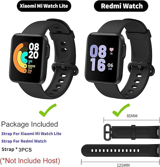 Rem för Xiaomi Mi Watch Lite/Redmi Watch 3PC